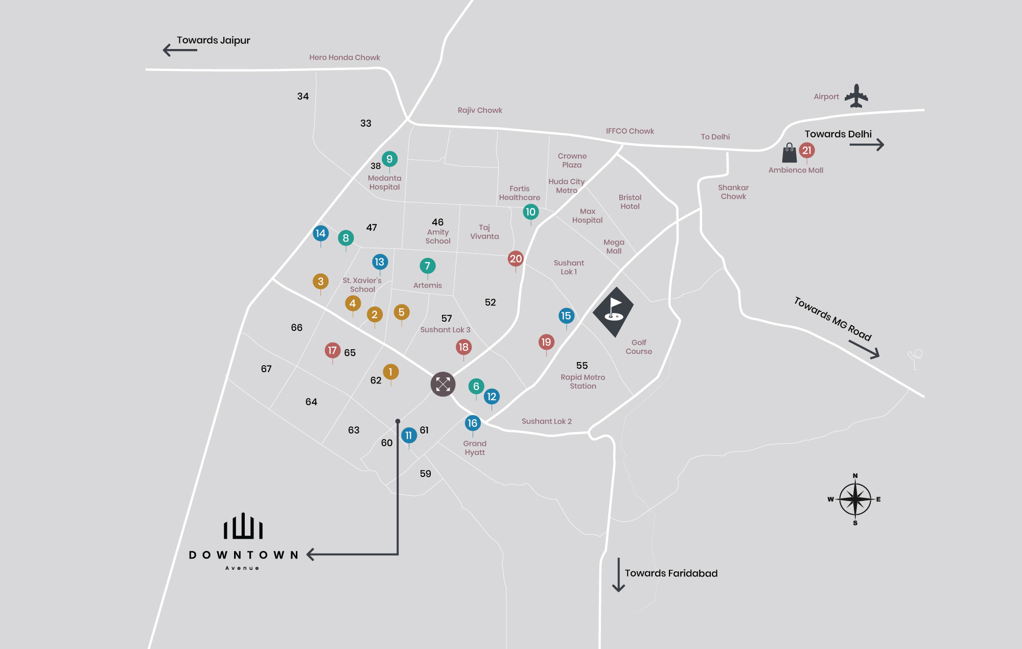Adani Downtown Avenue Investment Benefits