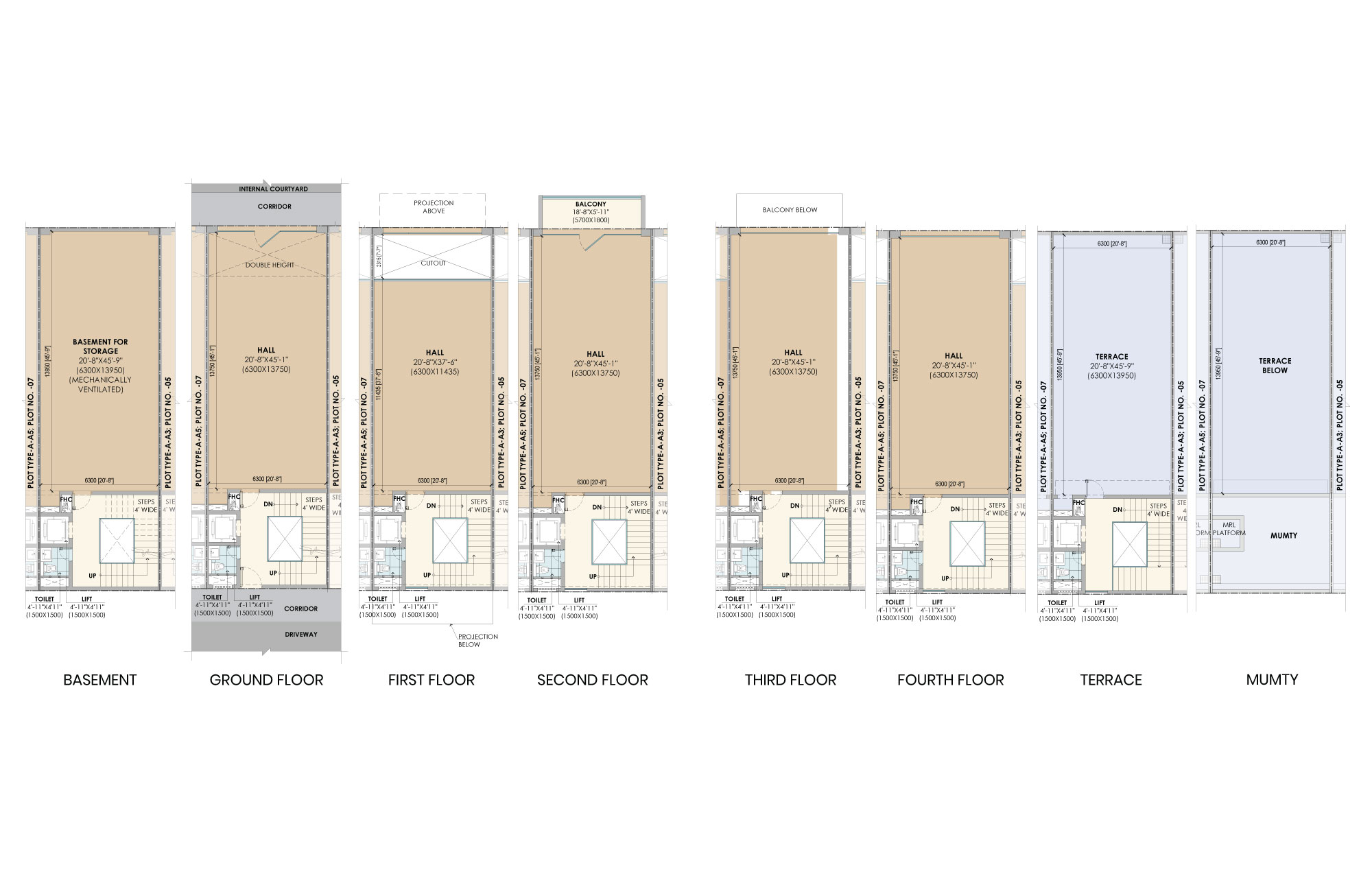 Adani Downtown Avenue Floors